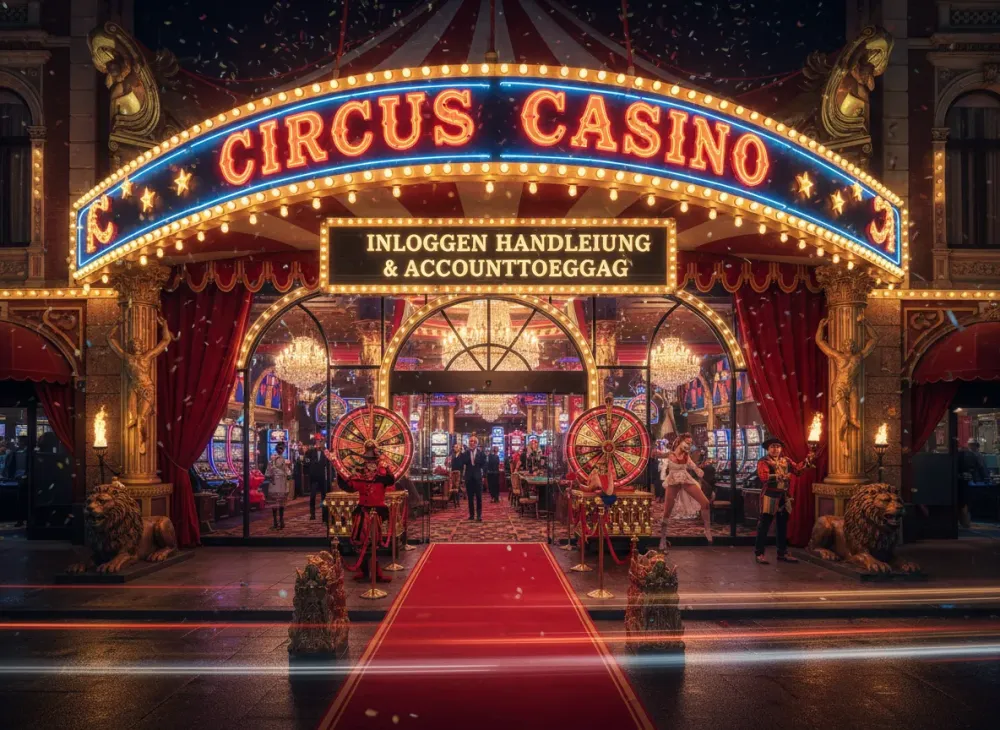 Circus casino inloggen handleiding en accounttoegang
